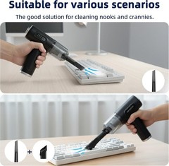 Compressed Air Duster Vacuum Cleaner-100000RPM 4-in-1 -3 Gear Adjustable (New)