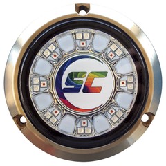 Shadow-Caster SCR-24 Bronze Underwater Light – 24 LEDs – Full Color Changing