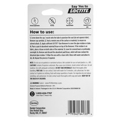 Loctite Glue Remover, Clear, 0.18 fl oz Tube, 2 per Clear