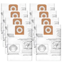 8 Pack CMXZVBE38749 Vacuum Dust Bags Replacement for CRAFTSMAN 16-20 Gallon W…