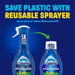 Dawn Powerwash Gain Original Dish Spray, Liquid Dish Soap, Dish Soap Refill, , 1