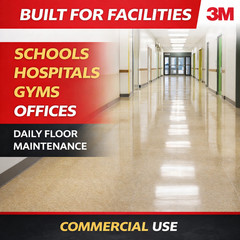 3M 20″ Burnishing Floor Pads UHS 40 Pads 8 Case Commercial Bulk 320020