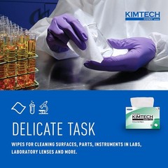 Kimtech Science™ Kimwipes® Delicate Task Wipes 280 Count (Pack of 1), White