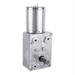 Kodrily DC Motor 12V, 100RPM Reversible Worm Geared Metal Gear Motor,…