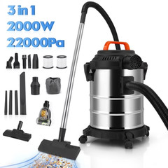 RELOIVE RELOIVE459312 Wet Dry Vacuum,4.5 Gallon 2000W 6.5 Peak HP,3-in-1