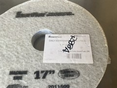 lot of two (2) New Ameripolish SmartFloor Restoration Pads 17″ Blue 2011509