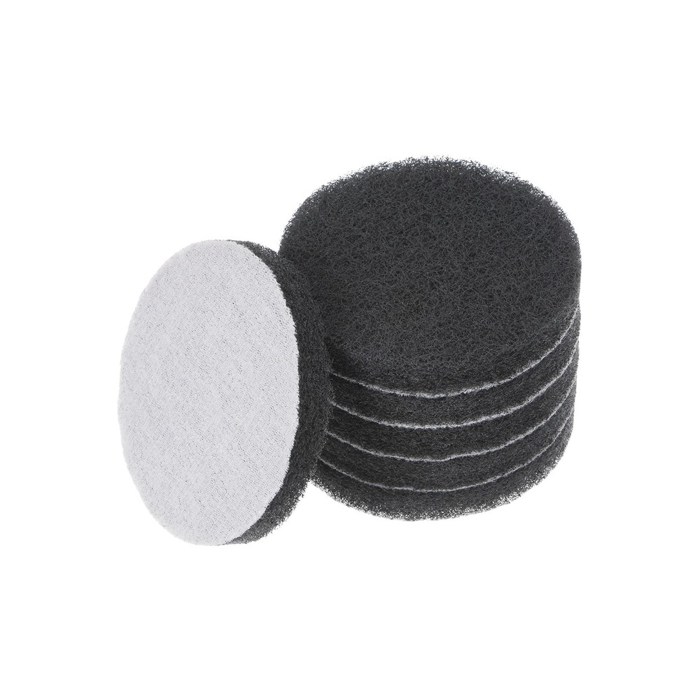 6pcs Drill Power Brush 3″ Tile Scrubber Scouring Pad, 800-1000 Grit