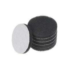 6pcs Drill Power Brush 3″ Tile Scrubber Scouring Pad, 800-1000 Grit