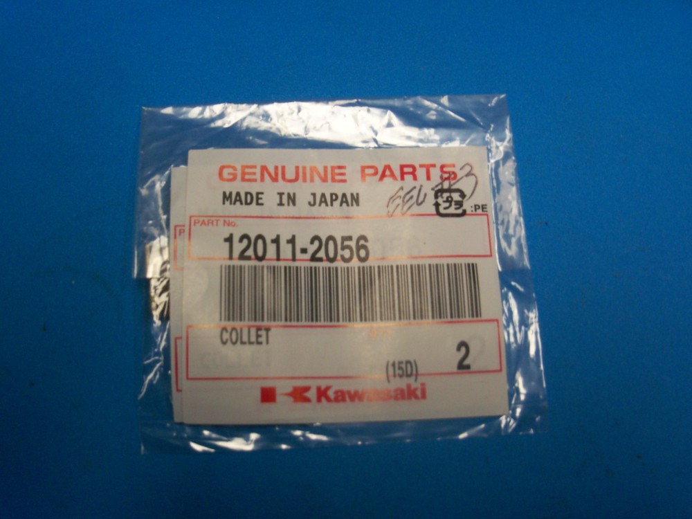 (2) OEM COLLETS 12011-2056, KAWASAKI FH680V, FH721V, FH601V, FH580V, 12C44 K14