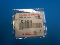 (2) OEM COLLETS 12011-2056, KAWASAKI FH680V, FH721V, FH601V, FH580V, 12C44 K14