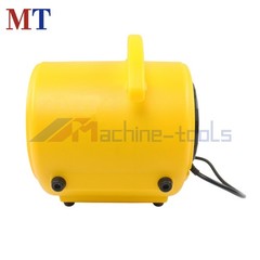 1/2HP 2500CFM Carpet Dryer 3-Speed Air Mover 15ft Cord Yellow US Standard