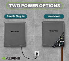 Alpine Commercial Hand Dryer with HEPA Filter, 8 Seconds Extreme Speed Electric