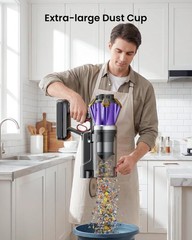 Migusky Cordless Vacuum Cleaner 650W 55Kpa 70Mins Cordless Stick Vacuum