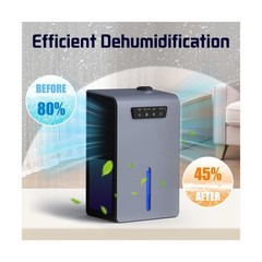 Dehumidifier,2 in 1 Humidifier Dehumidifier Combo,102 OZ Water Tank Dehumidif…