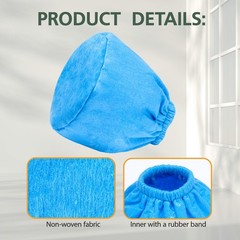 10 Pack VRC2 Cloth Filter Compatible with Vacmaster VRC2,