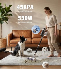 Nuyupo Cordless Vacuum Cleaner 55Mins Vacuum Cleaners For Home 15-In-1