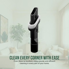 Selgo Replacement Combination Dusting Brush & Crevice Tool for Various Black
