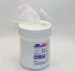 Sanitary Rags In A Jar. Shop Rag in 12 plastic dispensers Non woven cleaning $5