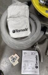 Tornado 98695 Quad Head Pneumatic Drum Top Vacuum Head Wet/Dry, Standard, 238cfm
