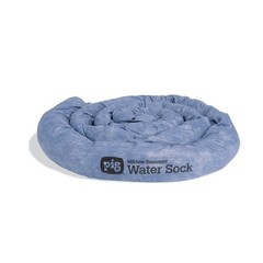 PIG Mildew-Resistant Absorbent Sock | Water Absorbing 3″ W x 10′ L, Blue