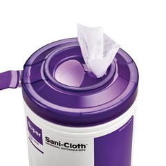 PDI Super Sani-Cloth Germicidal Disposable Cleaning Wipes Large Q55172 160/can
