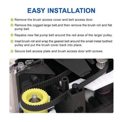 LANMU Replacement Belts Set for Bissell 3071 3067 3072 3109 TurboClean DualPro