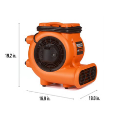 New Blower Fan Air Mover with 2 Built-In Outlets For Daisy Chaining 1625 CFM
