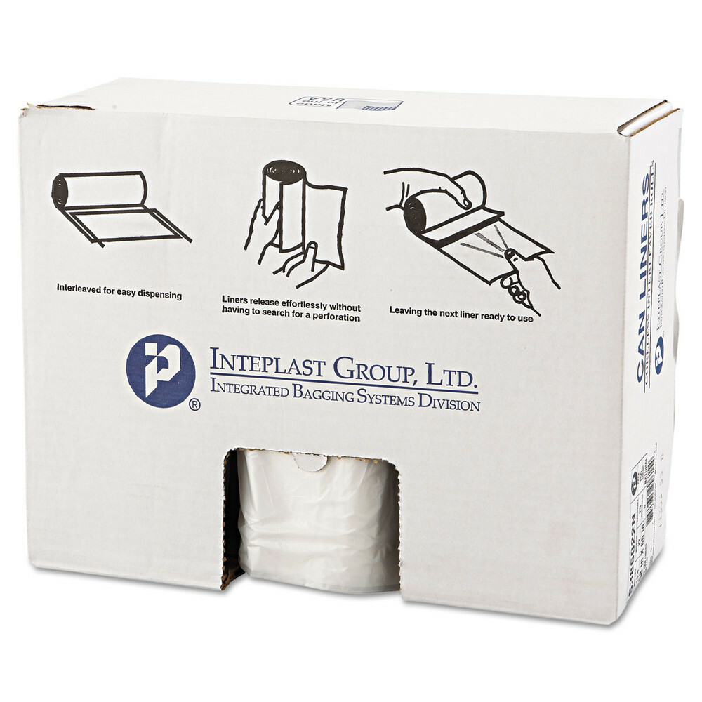 Inteplast Group S386022N 60 gal 22 microns Can Liner (25 Bg/Rl, 6 Rl/Ct) New