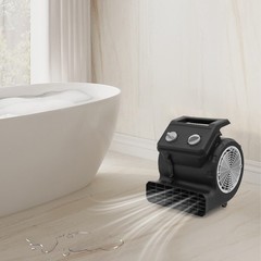 250W Floor Dryer with Cord 3 Speeds Floor Drying Fan, Portable Floor Blower Fan