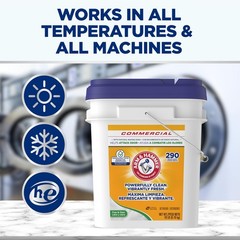 Arm & Hammer Powder Laundry Detergent, 288 Ounce (Pack of 1), Regular