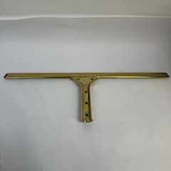 (Lot of 8) Unger Brass Window Squeegee Handles – Golden Clip Style (Handle Only)