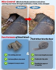 TAFFY’S Steel Wool Pads 0000 for Glass 15 Pcs Extra Fine SteelWool for Clean…