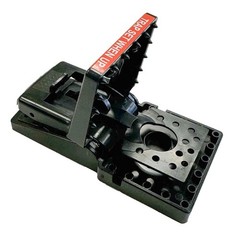 JT Eaton 409 Jawz Indoor Plastic Mouse Trap for Solid or 12-Pack, Black
