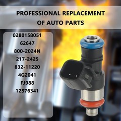 0280158051 Fuel Injectors (Set of 8) Compatible with Chevrolet Camaro Corvett…