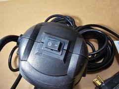 Vacmaster PE401 Polypropylene Wet & Dry Vacuum Pump. 120V, 60 Hz, 4 Amp