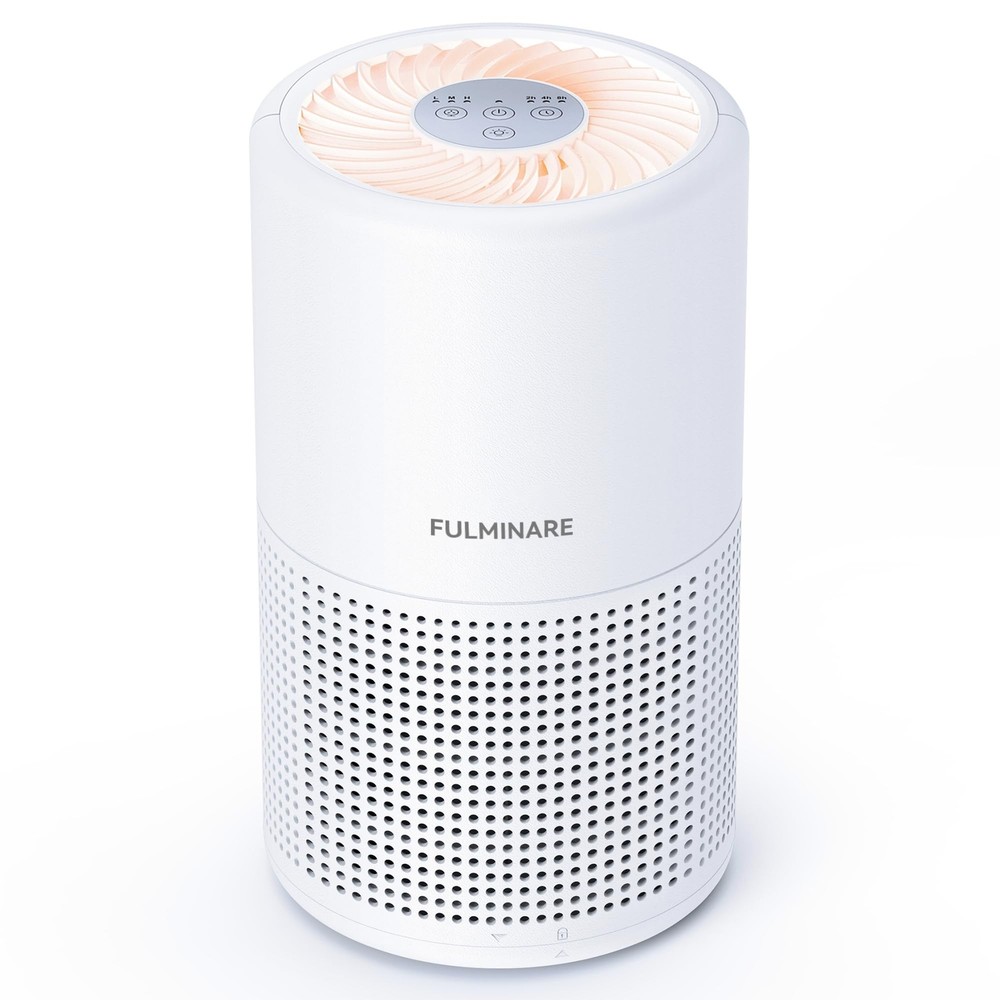 Air Purifiers for Bedroom, FULMINARE H13 True HEPA Air Filter, Quiet Air Clea…