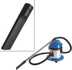 Vacuum Crevice Tool Kit – Rotating Nozzle for Small, Black