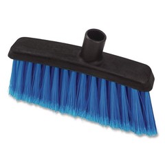 Carlisle 4685314 12″ Duo-Sweep Flagged Light Industrial Broom Head – Blu/Blk New