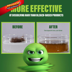 Green Gobbler Drain Clog Dissolver | Powerful Liquid Opener & 2 Pack