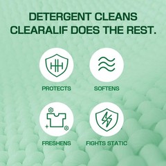 CLEARALIF laundry Fabric Softener Sheets, Unscented, 160 Count (Pack of 1)