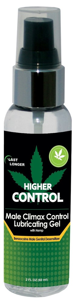 Body Action Higher Control Male Climax Lubricating Gel With Hemp