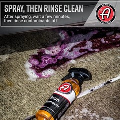 Adams Iron Remover gallon Iron Out Fallout Stop Rust Remover Spray For Car