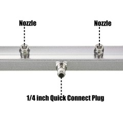 M MINGLE Pressure Washer Undercarriage Cleaner, Under Car 13 Inch, Silver