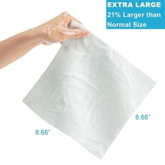 HYGIENJOY-21% Larger,No Rinse Bathing Wipes for 25 Count (Pack of 1)