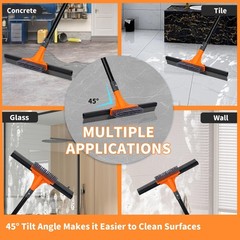Sobonne Floor Squeegee For Concrete Floorheavy Duty Shower Garage Floor