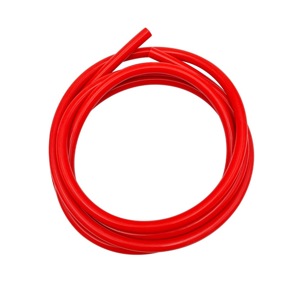 Sylvil Silicone Vacuum Tubing Hose, 10 Ft 1/4″ (6mm) Inner Diameter High Red