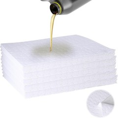 Heavy-Duty Oil Spill Mat – 50 Microfiber Pads, 13″ x 10″ for Ultimate Protection