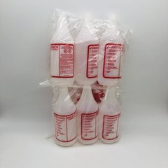 6pk Spray Bottle 32oz with Trigger Sprayer Empty Value-Check by Tolco 130136