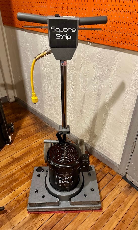 Parish Hawk Raptor Square Strip Floor Machine w/ Weights | Excellent Condition