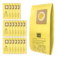 20 Pack AH10243 Vacuum bags Compatible with Hoover Commercial Hushtone Yellow